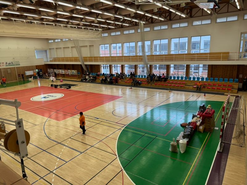 foto haly Vítězná v Litovli, pohled uvnitř budovy 