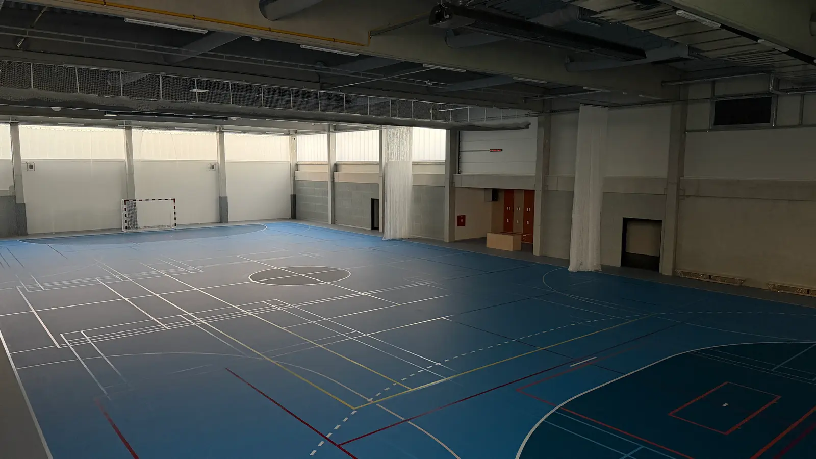 Interiér nové sportovní haly Sokolka